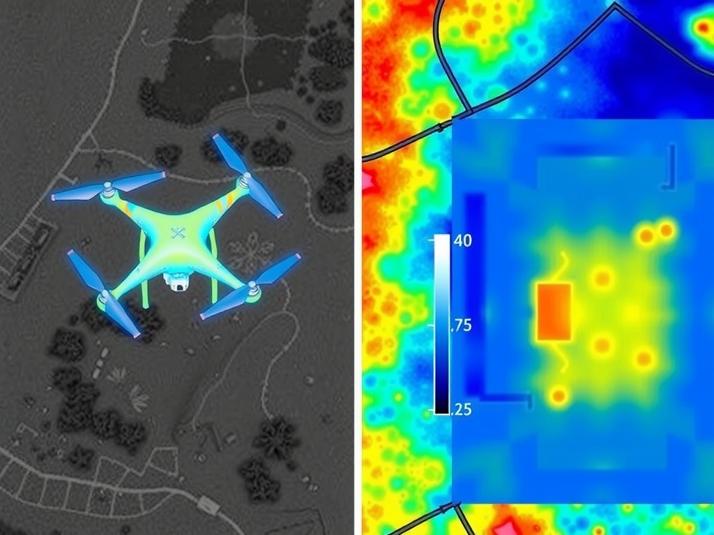 Thermal Imaging Inspection UAV Unique Drone Roof Inspections With Infrared Insight