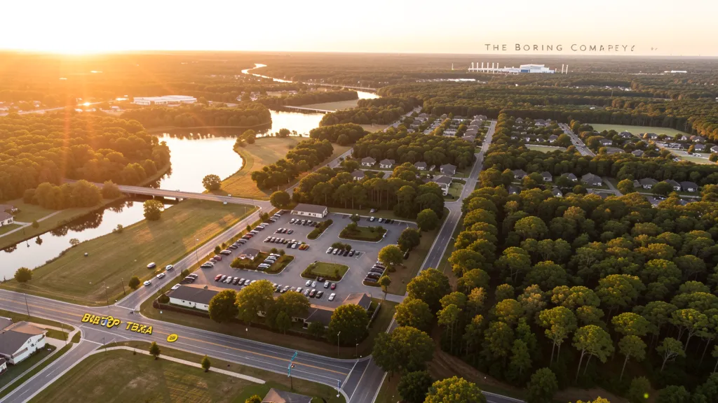 Aerial view of Bastrop, TX showing the local landscape and terrain relevant to aerial imaging operations