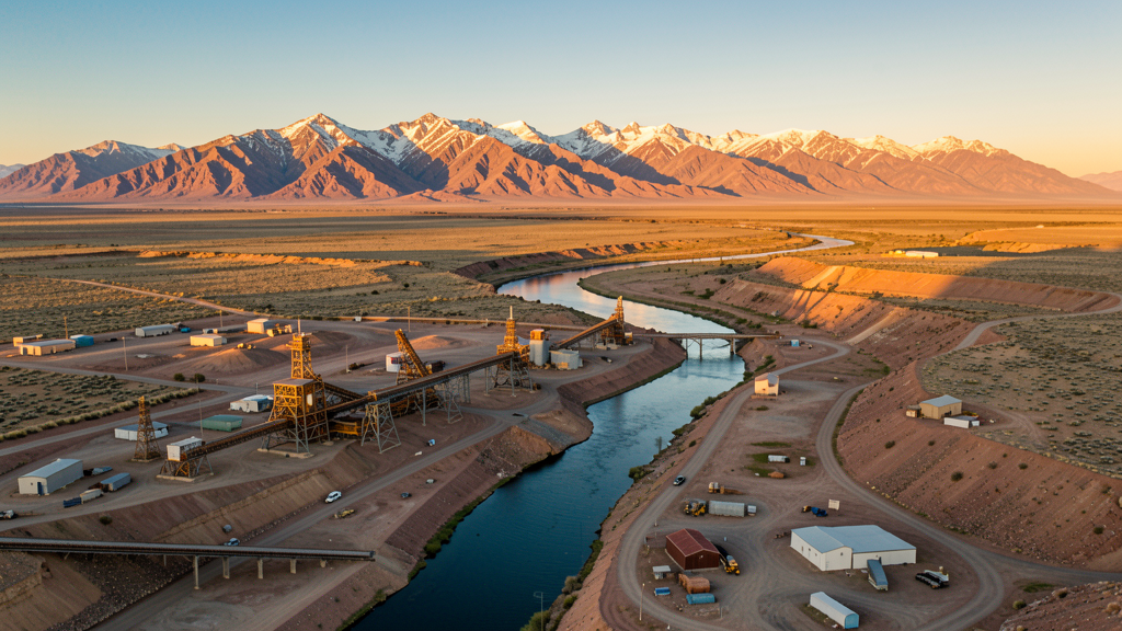 Aerial view of Elko, NV showing the local landscape and terrain relevant to drone survey operations