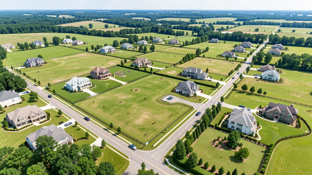 Aerial view of Marvin, NC showing the local landscape and terrain relevant to drone survey operations