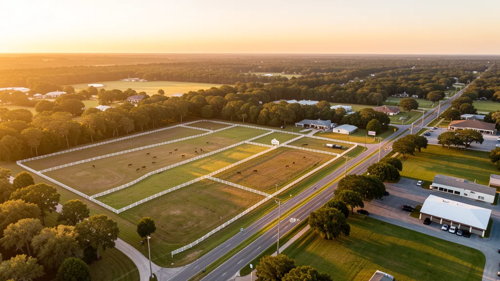 Aerial view of Ocala, FL showing the local landscape and terrain relevant to drone survey operations