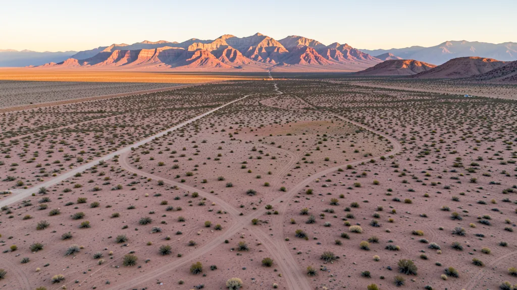 Aerial view of Pahrump, NV showing the local landscape and terrain relevant to aerial imaging operations