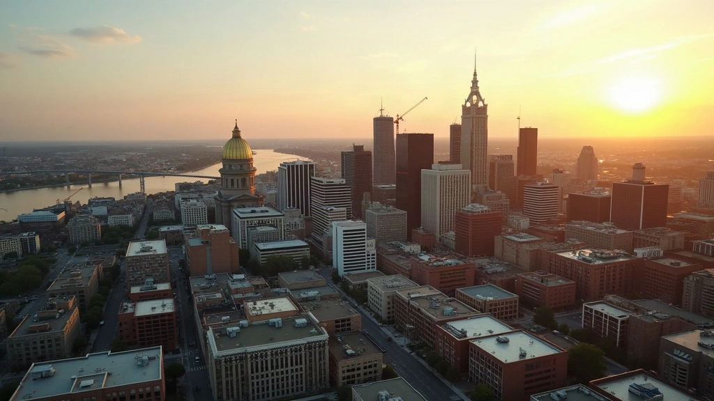 Aerial view of Providence, RI showing the local landscape and terrain relevant to aerial imaging operations