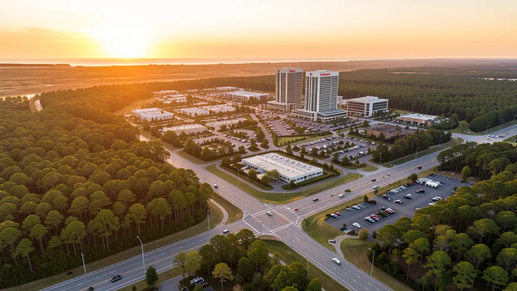 Aerial view of Spring, TX showing the local landscape and terrain relevant to aerial imaging operations
