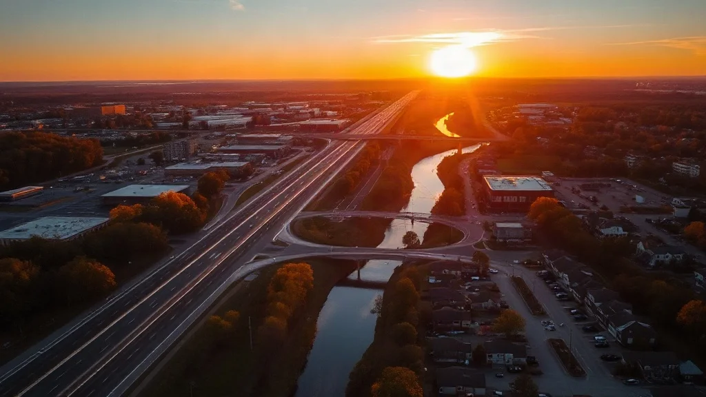 Aerial view of West Hartford, CT showing the local landscape and terrain relevant to aerial imaging operations