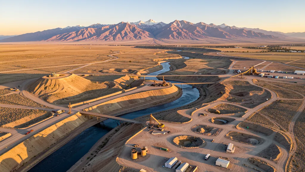 Aerial view of Winnemucca, NV showing the local landscape and terrain relevant to aerial imaging operations