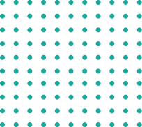 A grid of evenly spaced turquoise dots, reminiscent of a mapping service layout, is arranged in a geometric pattern on a black background.
