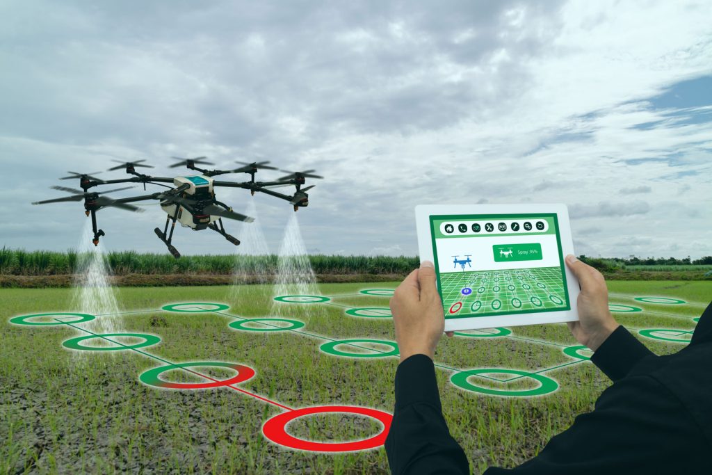 data collection through drone surveying and mapping