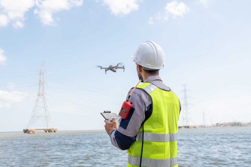 aerius view aerial surveyor with drone survey drone inspection uav mapping and uav survey